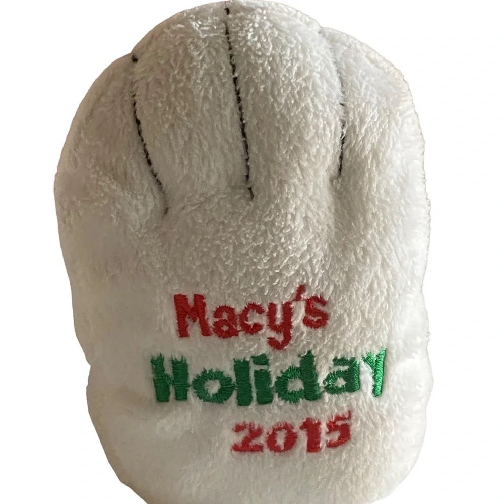 Peanuts Snoopy Stuffed Animal Macys Christmas Holiday 2015 - Picture 6 of 14